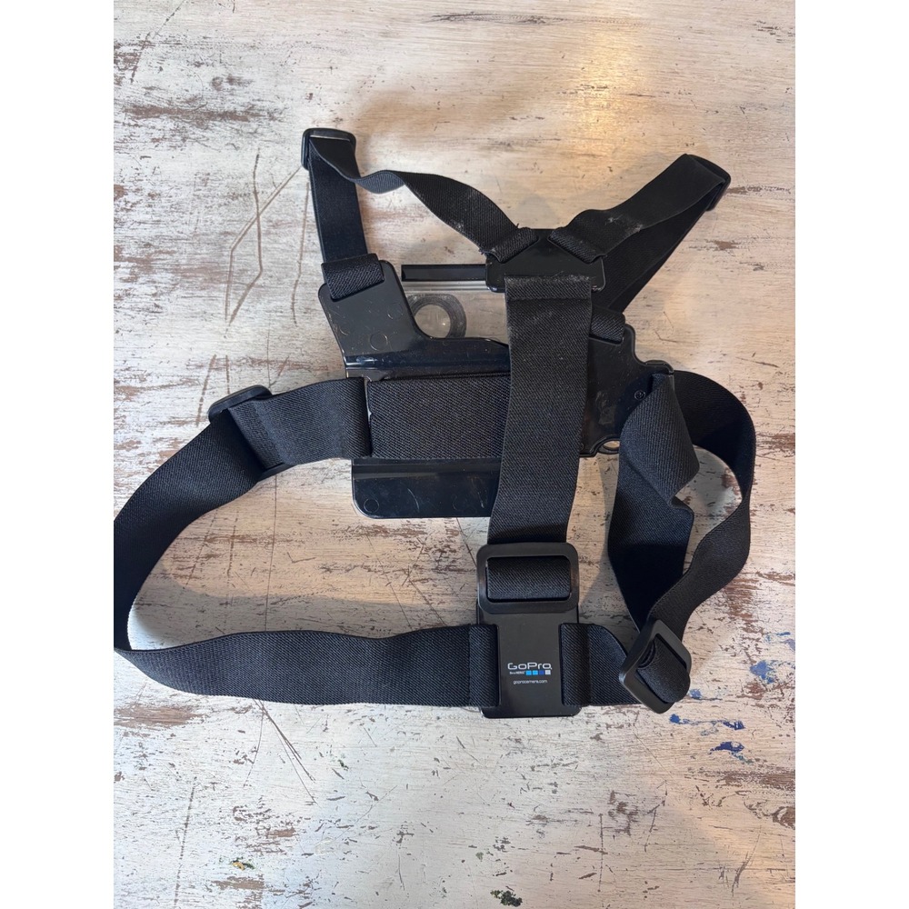 GoPro chesty harness mount OSFM black with waterproof housing case
